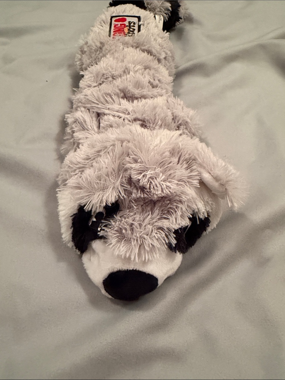 Gray Striped Raccoon KONG Dog Toy